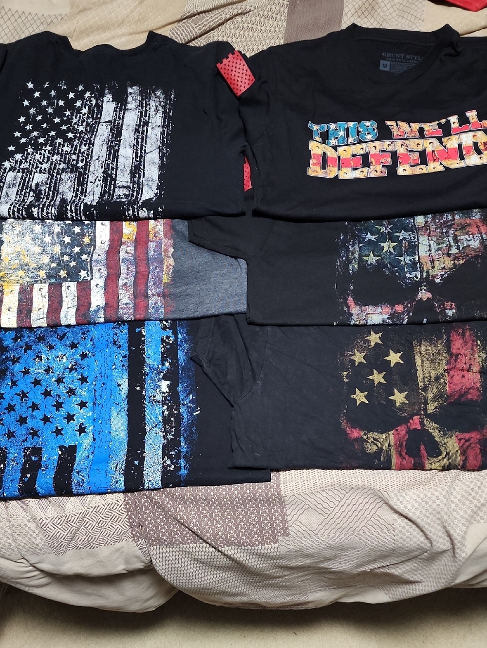 6 Men's Grunt Style T-Shirts
